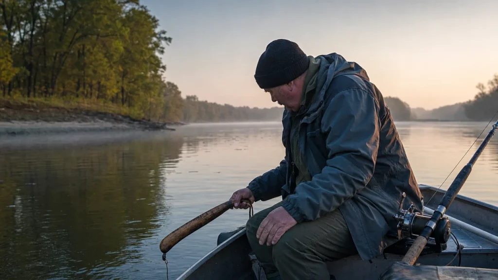 Catfish Fishing with a Kwok
